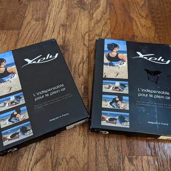 Beach rest by y -ply portable, back, foot, neck rest, Red New in box - Picture 14 of 14